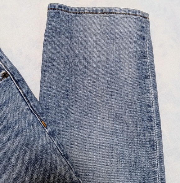 Denim Forum ARITZIA The Arlo High Rise Straight Leg Jeans 30L Size 25 - Picture 15 of 16